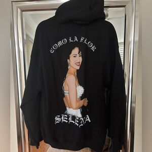 Selena hoodie, black, purchased at Selena store in Corpus Christi, XL